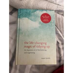 Hardback book:  the life-changing magic of tidying up Marie Kondo